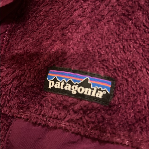Patagonia M fuchsia Fleece Pullover - Picture 5 of 5